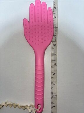 5/$25 Pink Silicone Hand Back Scrubber